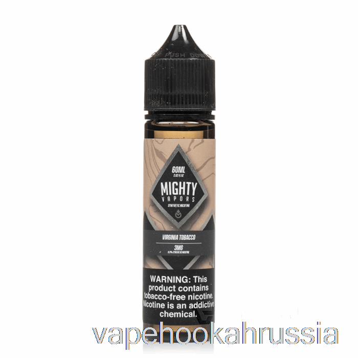 Табак Vape Russia Вирджиния - могучие пары - 60мл 0мг
